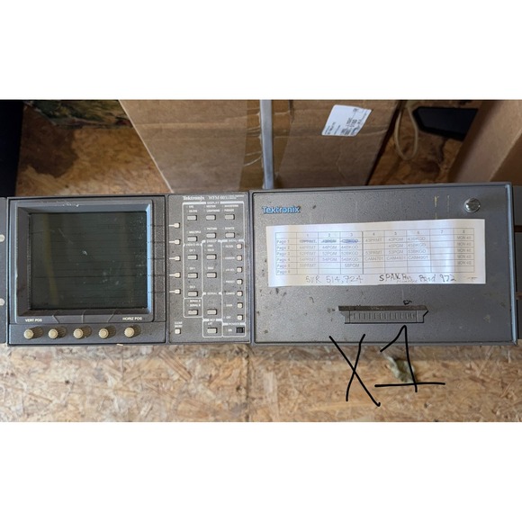 Tektronix WFM 601A Waveform Monitor Video Analyzer NTSC/PAL Broadcast-Untested - Picture 1 of 5